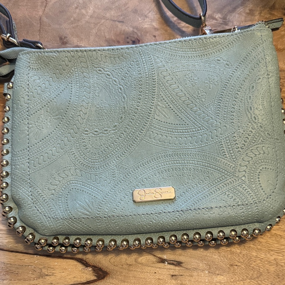Jessica Simpson Sea Green Shoulder Bag - Picture 11 of 12
